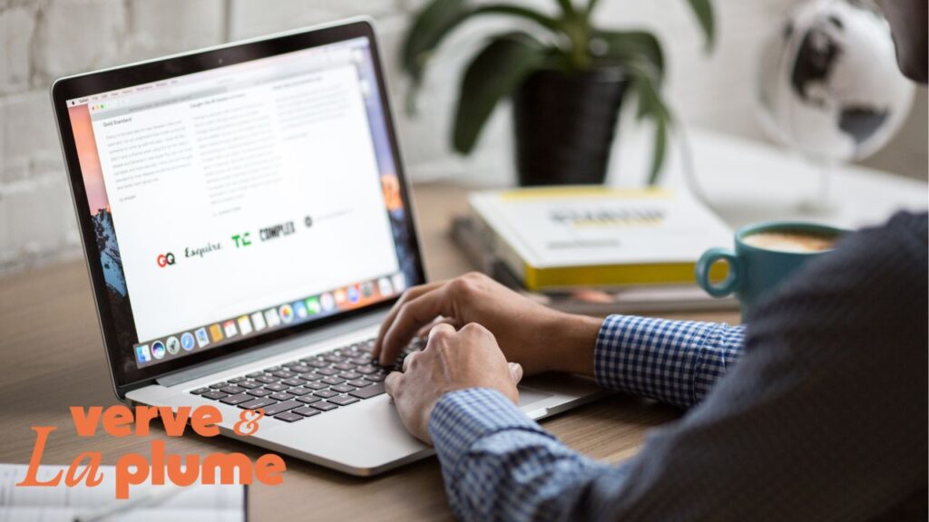 Photo du bureau de La Verve et la Plume, consultante SEO expliquant les métadonnées