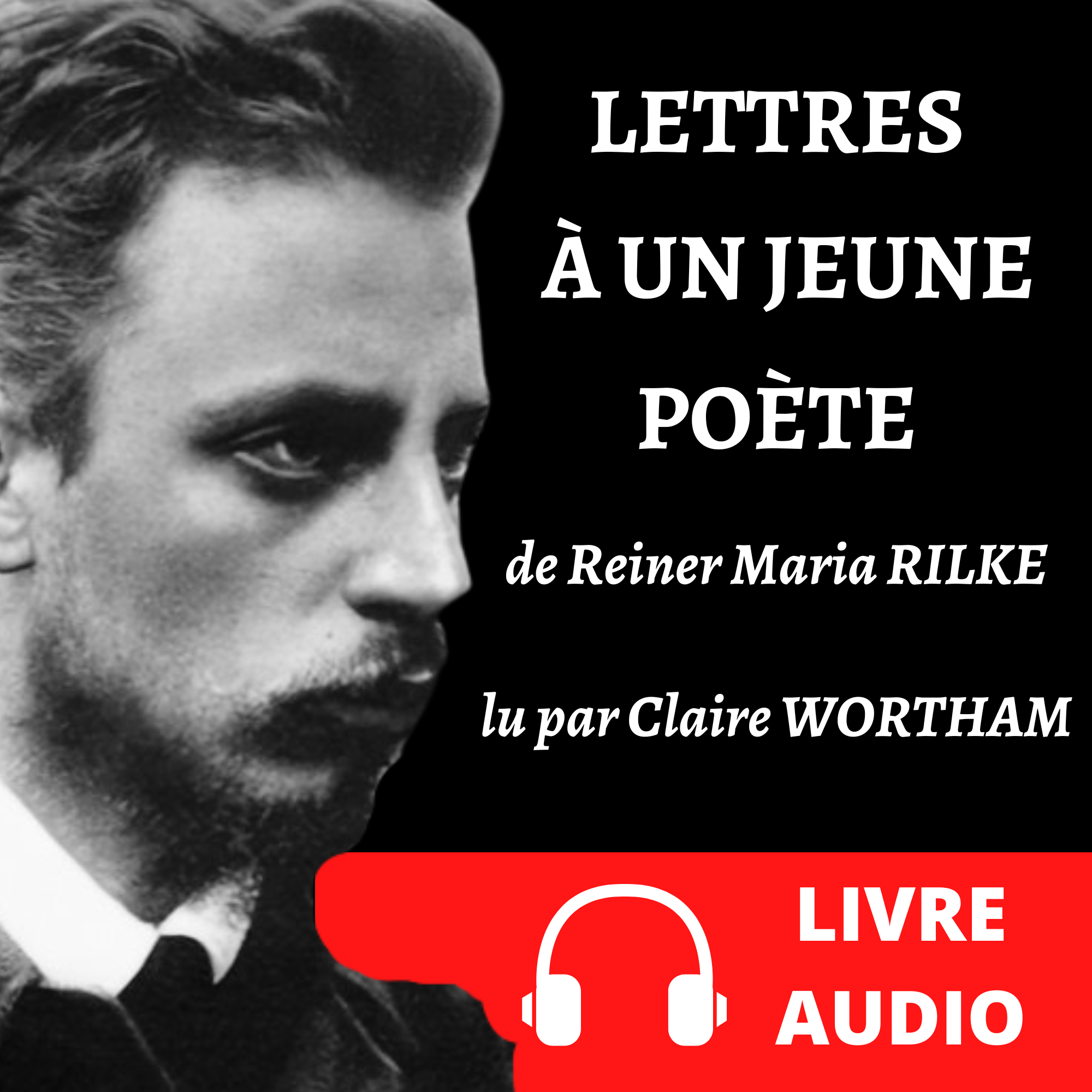 couverture du livre audio lettres à un jeune poète de Rilke